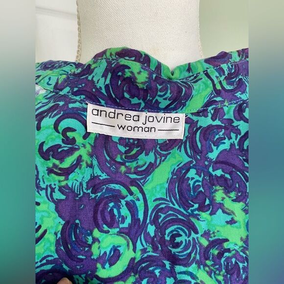 Oversized Vintage Button Down Blouse - Picture 7 of 7